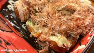 takoyaki: boules de poulpe , texte en japonais niveau A1, A2, B1