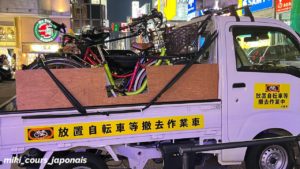 Enlever les vélos abandonnés dans la rue