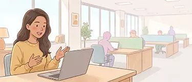 une débutante qui démarre un cours pour débutants avec Miki Takeshima